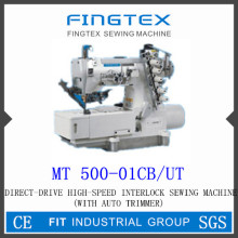 Высокая скорость с автоматической обрезкой Интерлок швейная машина (MT 500-01CB/UT)