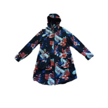 Coloré réfléchissant à capuchon PVC imperméable pour femme