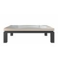 Rectangular Wood Grain Top Coffee Table