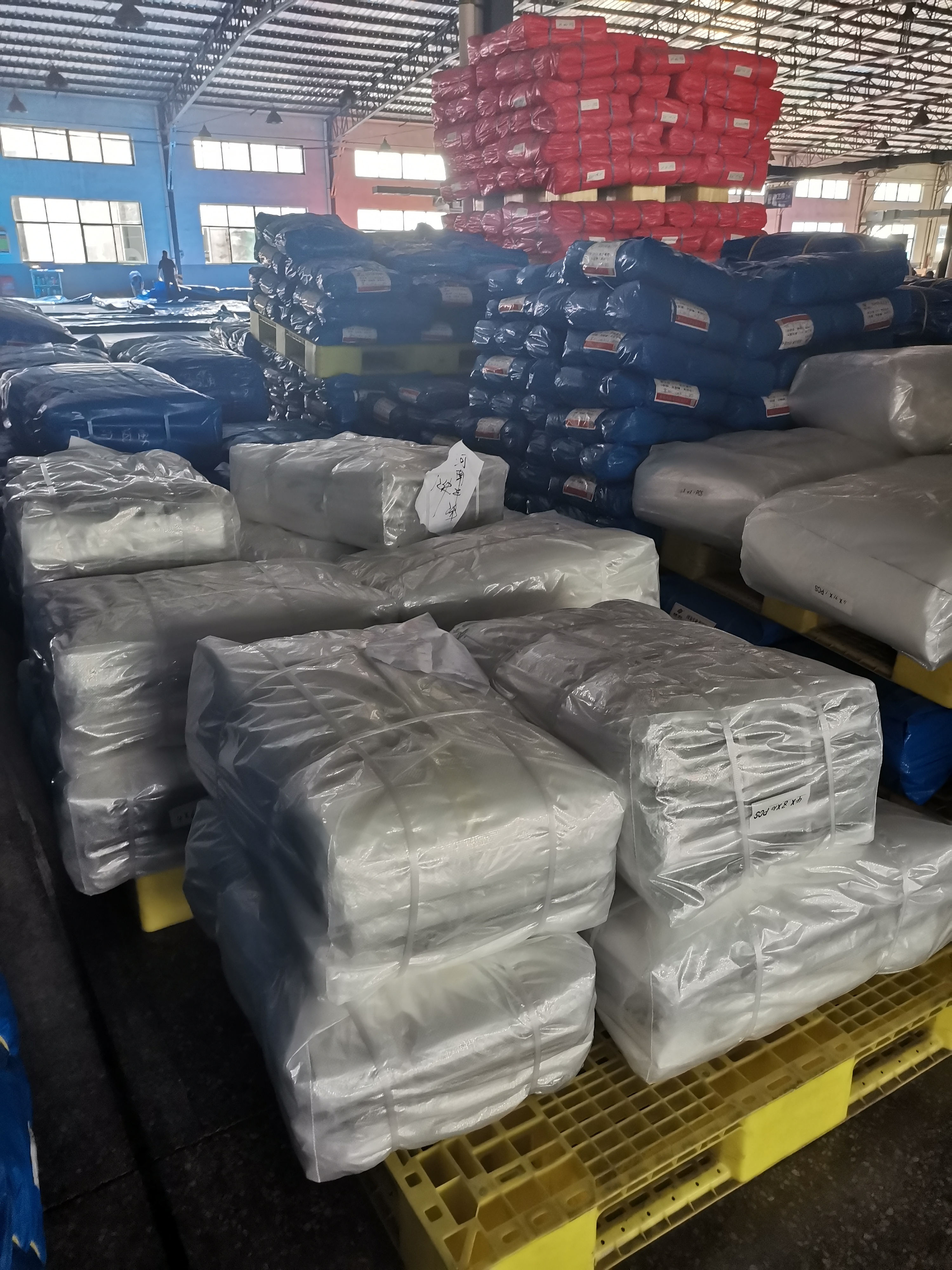 tarpaulin packing