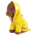 Abrigo de lluvia de peluche impermeable