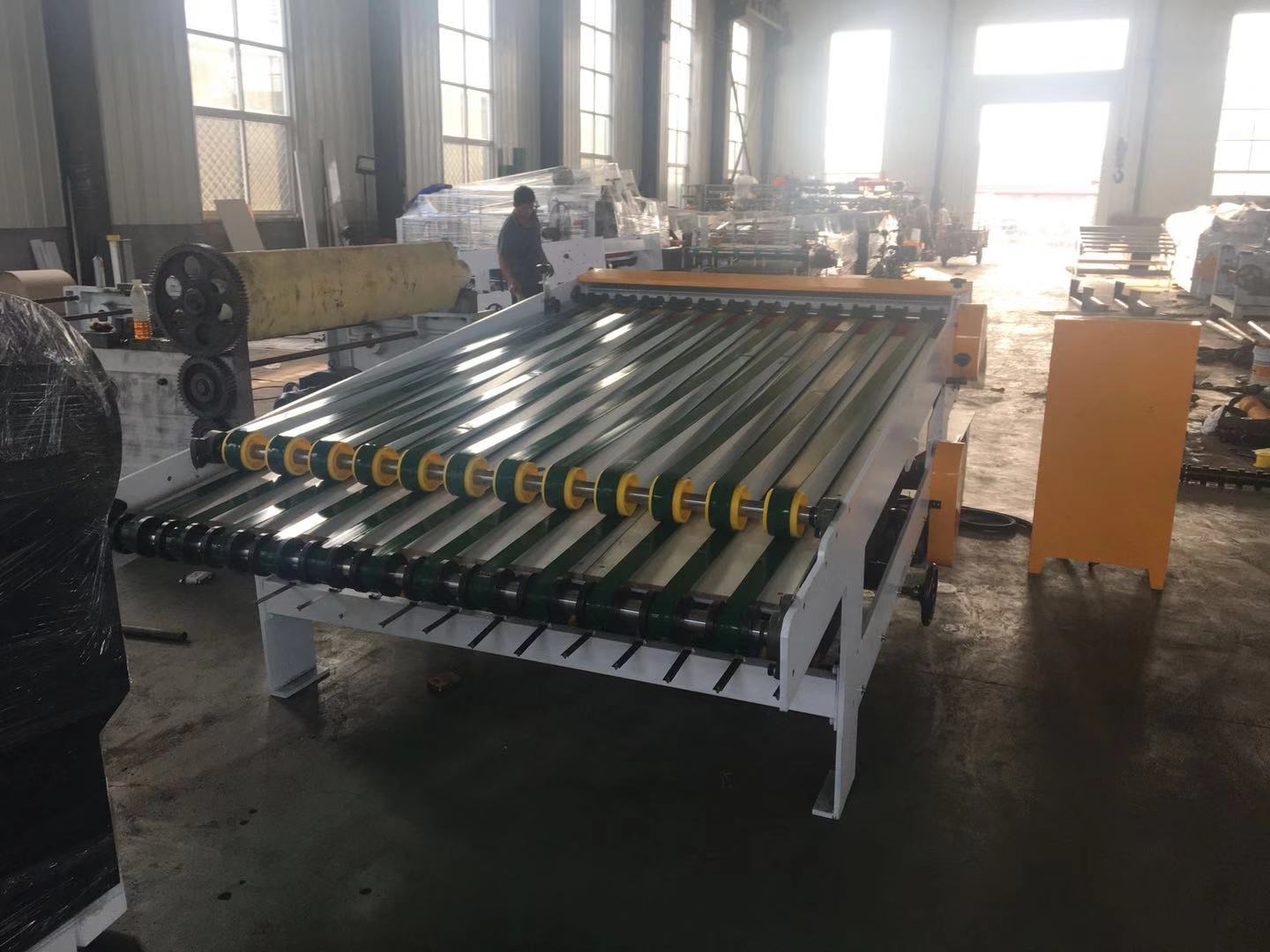 corrugator single face sheet stacker4 corrugator single face sheet stacker4