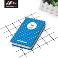 Custom charming style cute metal cover notebook hardcover diary