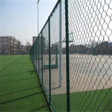 Pvc Coated Chain Link Fence In Stock
