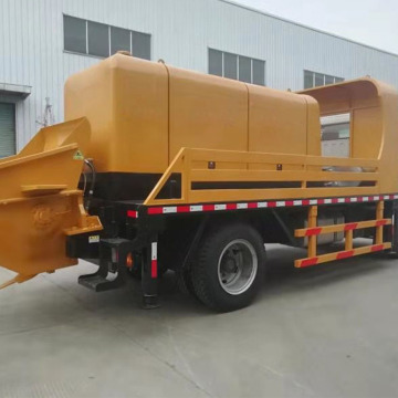 Equipo de la máquina de la bomba de hormigón del remolque 40m3 / h