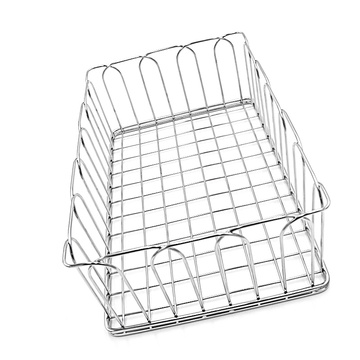 Kitchen Stainless Steel Metal Wire Dish Drainer Rack