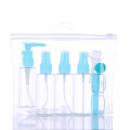 30ml 50ml de névoa fina spray hisiner manusenteiro de mão Clear Baby Travel Soap Soap Bottle com bolsa de zíper em PVC