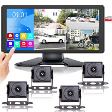 Sistema de câmera de backup em 4K com monitor de carros de 10,36 polegadas