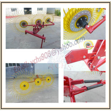 Maquinaria agrícola Rastrillo de heno para tractor Sjh