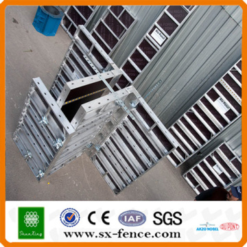 Coffrage en alliage d&#39;aluminium de construction