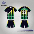 Camisa de futebol sublimada personalizada por atacado