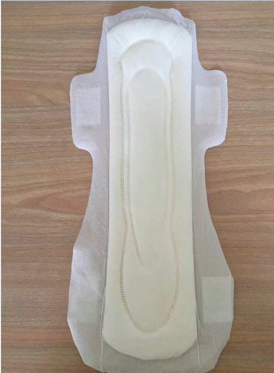 sanitary napkins with wings