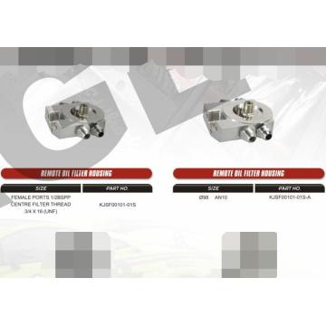 Racing auto parts remote fuel filter housing