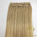 Custom lace clip in hair extensions