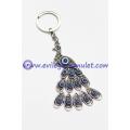 Fashion Evil Eye Peacock Keychain Factory Wholesale