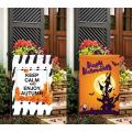 100% polyester custom digital printing rainbow garden flag