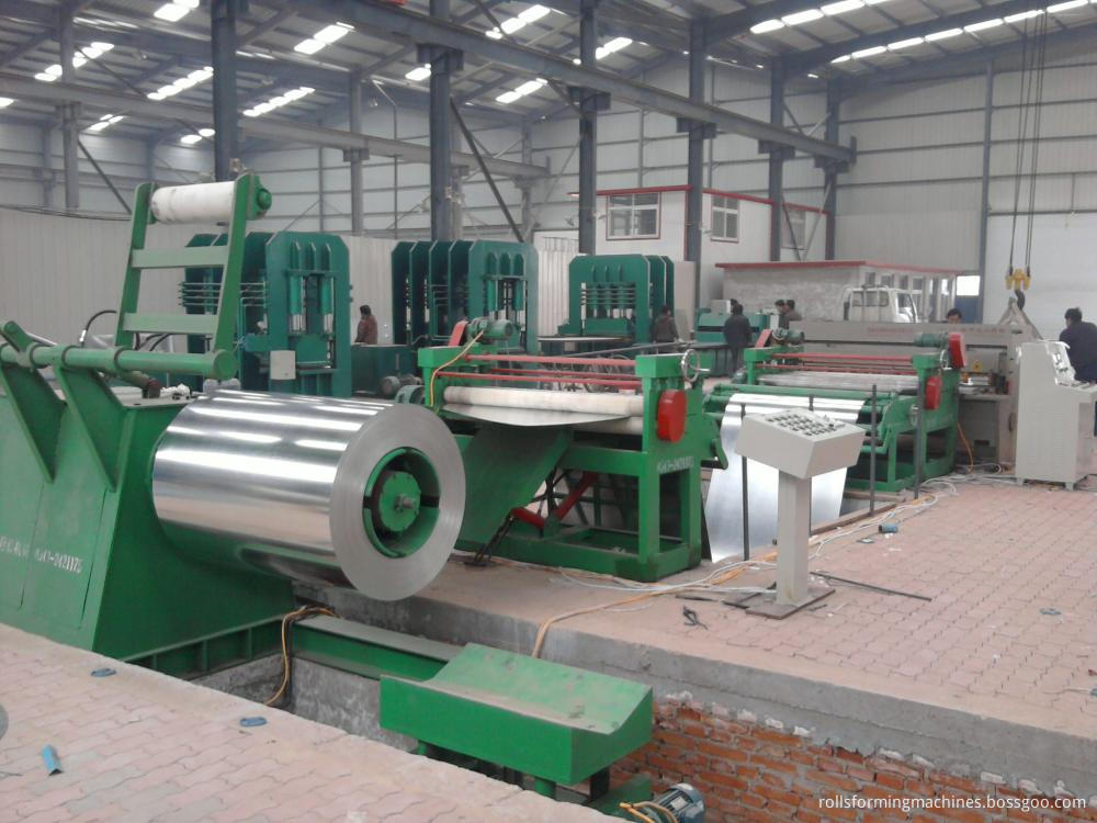 cut to length production line 3