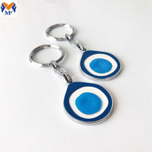 Chaveiro com logotipo personalizado do melhor preço em metal Evil Eye