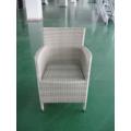 Outdoor PE Rattan Kunststoff Esstisch und Stuhl