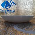 Opal Glass lace shallow bowl 8"