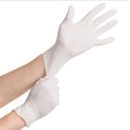 Powder free flexibility medical disposable latex gloves