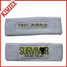 Sports Cotton Terry Promotion Sweatband et Headband