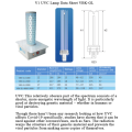 Le filtre à air médical UVGI doit être installé dans l&#39;unité de bobine d&#39;air de l&#39;unité de traitement d&#39;air de conduit d&#39;air