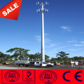 Galvanized 36M Communication Tower with Antennas