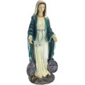 Medaille Madonna Italienischer Stil Religiöser Garten Statue