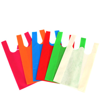 Custom Biodegradable Vest Non Woven Bags