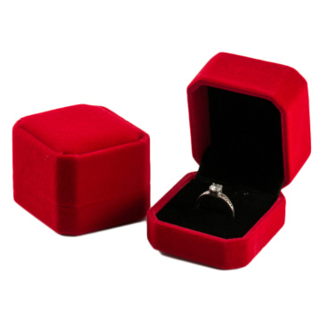 Luxury Red Velvet Ring Box Wholesale