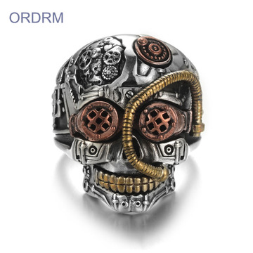 Wholesale Custom Skull Rings For Men