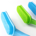 Pet Handle Silicone Pet Shower Cleaning Brush