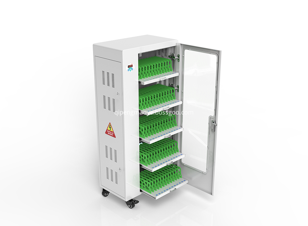 UV lamp tablet charging carts