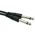 6.35mm mono plug audio cables