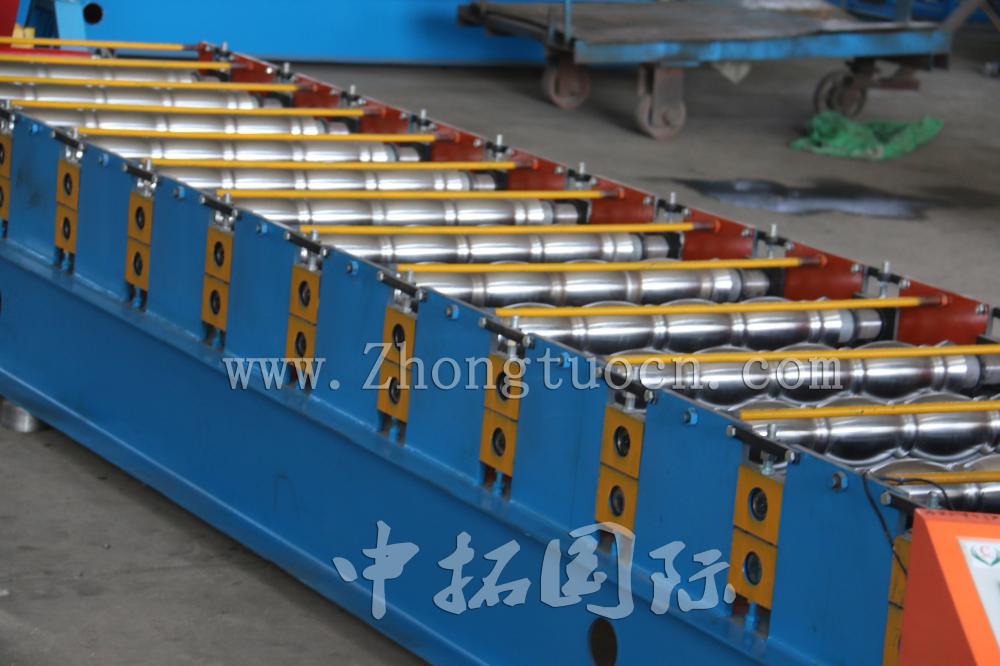 Colored Glaze Steel Building Material Making Machinery