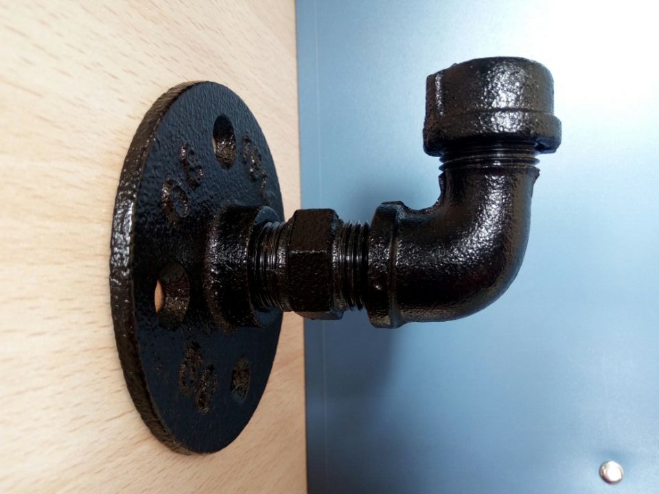 Retro Cast iron flange hook