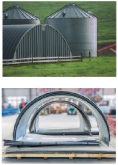 Curving Equipment for Silos Panel