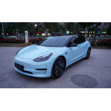 ПЭТ -выпуск залива Blue Vinyl Wrap Pvc Film