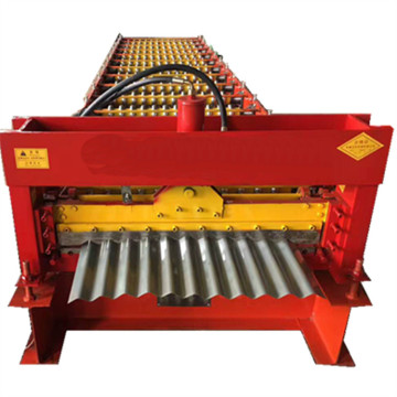 Corrugated roofing sheet roll forming machine