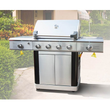 Ce CSA Genehmigungsgas Barbecue Grill mit 2 Seitenbrenner