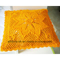 Housse de coussin en crochet tricotée à la main de nouvelle conception