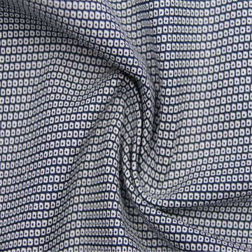 Linen / Cotton blended fabric with small rhomboid