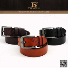 2014 Fashion top high quality custom mens genuine leather straps