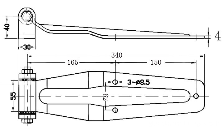 Galvanized Door Hinge Pin 