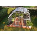 Greenhouse en aluminium avec jardin en verre de toit PC