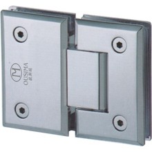 180 Degree Stainless Steel Glass to Glass Hinge Used in Glass Door