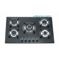 5 Burners Tempered Glass Surface Gas Hob