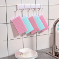 Household Scrub Kitchen Pot Dish Microfiber Cleaning Sponge