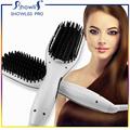 2016 New Brand2016 Hot Sale 2 in 1 Ionic Brush Hair Straightener Comb Come with LCD Display